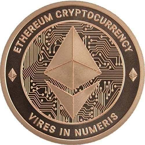 Ethereum Copper Coin – 1 oz 0.999% Pure Copper Round – Cryptocurrency Collectors Item – Please Be Sure Coin is Shipped & Sold by 11Force! Anything Priced Under $8.97 is a Fake Copper Coin!