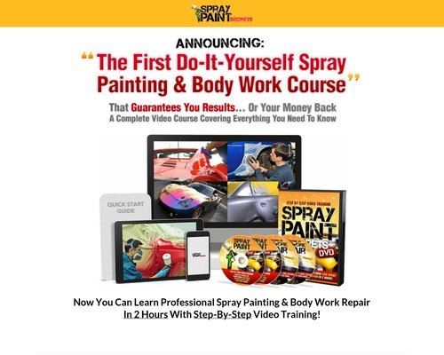 Car Spray Painting Videos – NEW UPDATES! $45.73 Per Sale